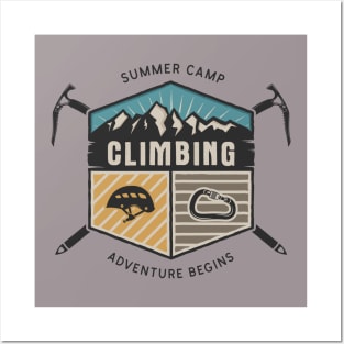 Summer Camp Adventure Begins Posters and Art